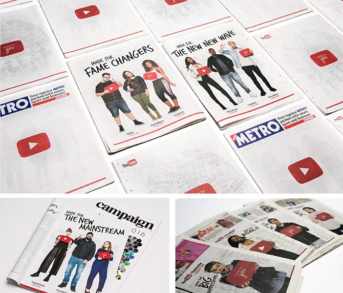 Made For You Metro covers and Campaign magazine ads