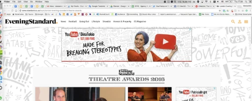 Made For You takeover on the Evening Standard website